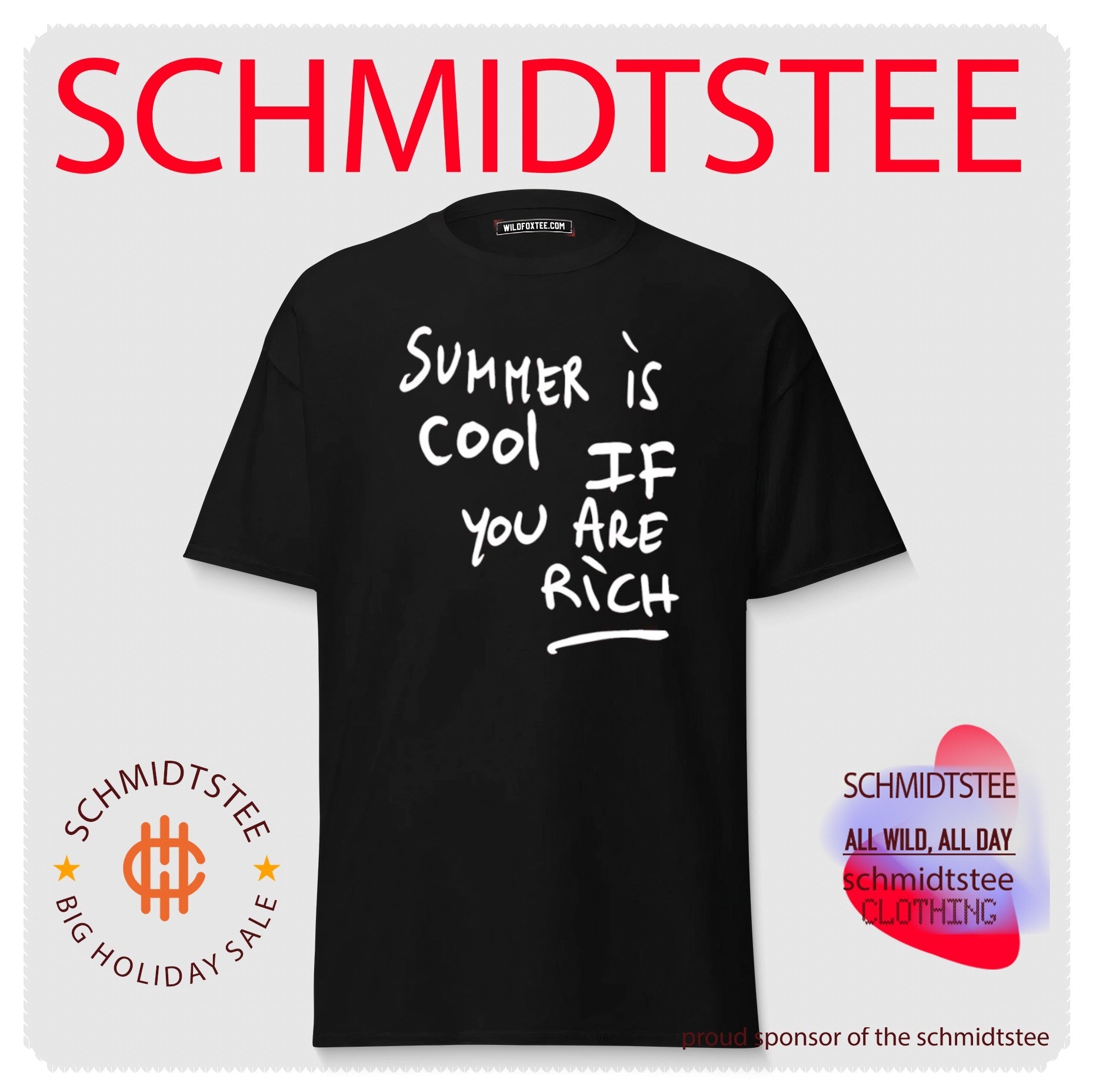 Summer is cool if you are rich shirt