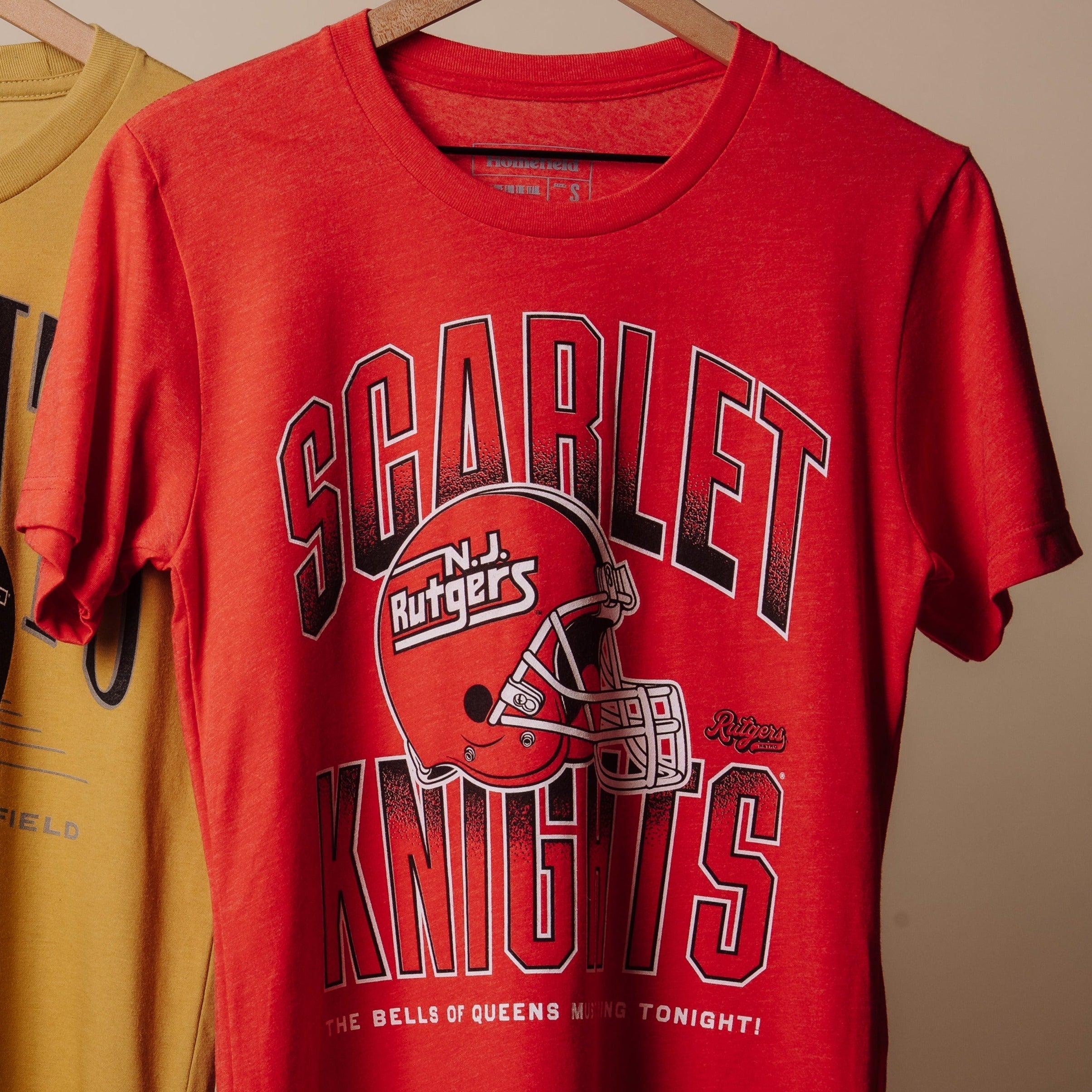 Rutgers Football Retro Logo Helmet Tee Style001 Hoodie, Sweatshirt | PureTeeCo.com (Image 2)