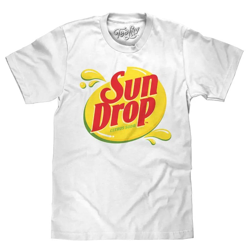 Sun Drop Citrus Soda T-Shirt - White Hoodie, Sweatshirt | PureTeeCo.com