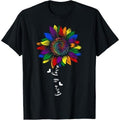 Sunflower Art Planets Abstract Flower Lover Motif Sunflower T-Shirt Made in USA Hoodie, Sweatshirt | PureTeeCo.com