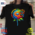 Sunflower Autism Awareness Accept Understand Love Baseball 2026 Shirt