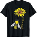 Sunflower Bee You Are Sunshine Vintage Nature Environment T-Shirt Made in USA Hoodie, Sweatshirt | PureTeeCo.com