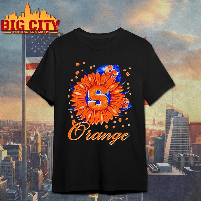 Sunflower X Syracuse Orange Football Logo Shirt