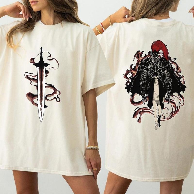 Sung Jin Woo Solo Leveling Anime Vintage Tee Unisex Anime Manga Shirt, Gift For Anime Fan, Comfortable Stretch, Moves...