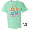 Sunshine On My Mind Comfort Colors T-Shirt 'NLB' Hoodie, Sweatshirt | PureTeeCo.com