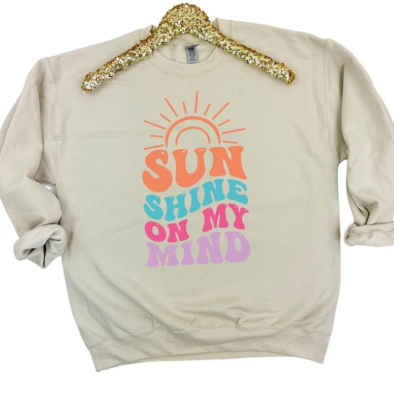Sunshine On My Mind Sweatshirt 'NLB' T-Shirts, Hoodie | PureTeeCo.com