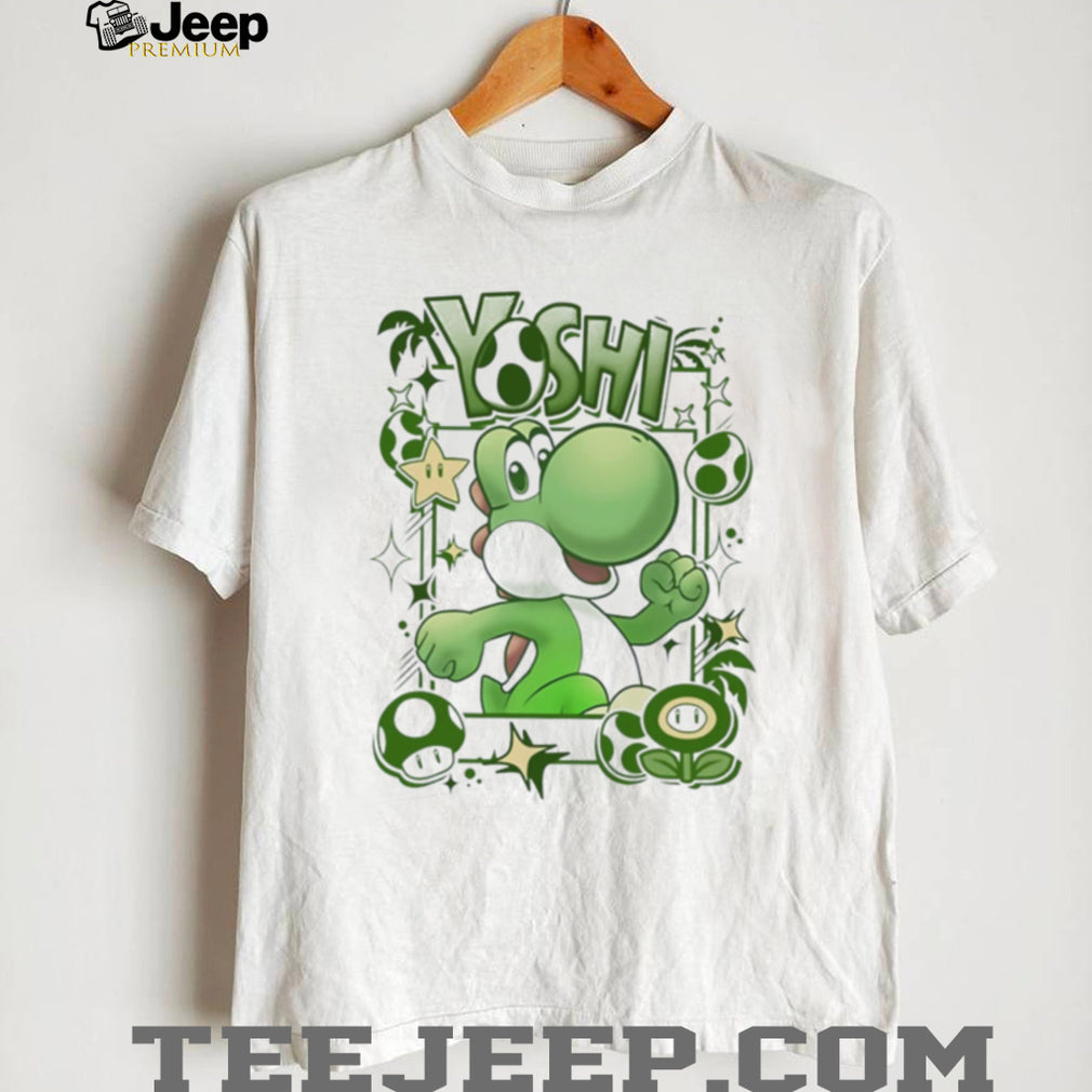 Super Mario Yoshi graphic shirt