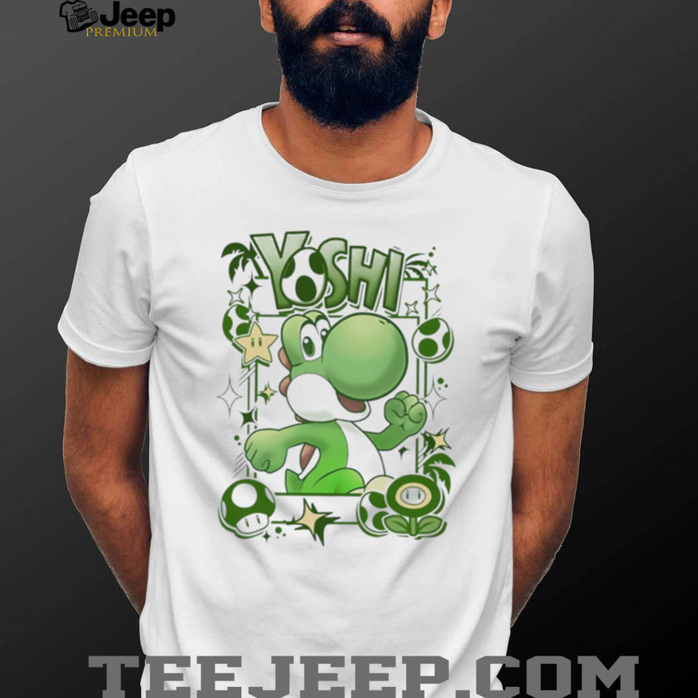 Super Mario Yoshi graphic shirt