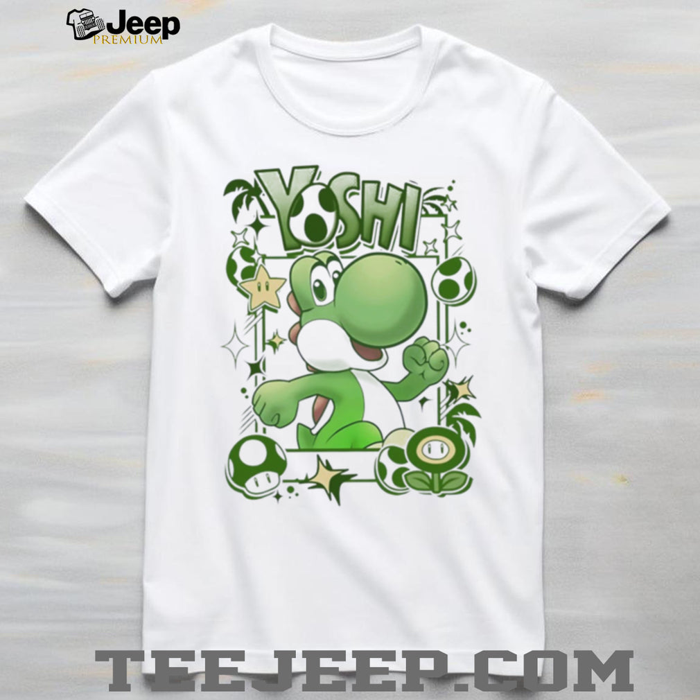 Super Mario Yoshi graphic shirt
