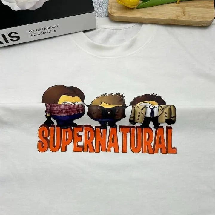 Supernatural  T Shirt, Superminitural T Shirt, Gift For Woman and Man Unisex T-Shirt Sweatshirt Hoodie | PureTeeCo.com