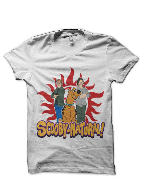 Scooby-Natural White T-Shirt Hoodie, Sweatshirt | PureTeeCo.com