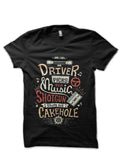 Driver picks the music Black T-Shirt Hoodie, Sweatshirt | PureTeeCo.com