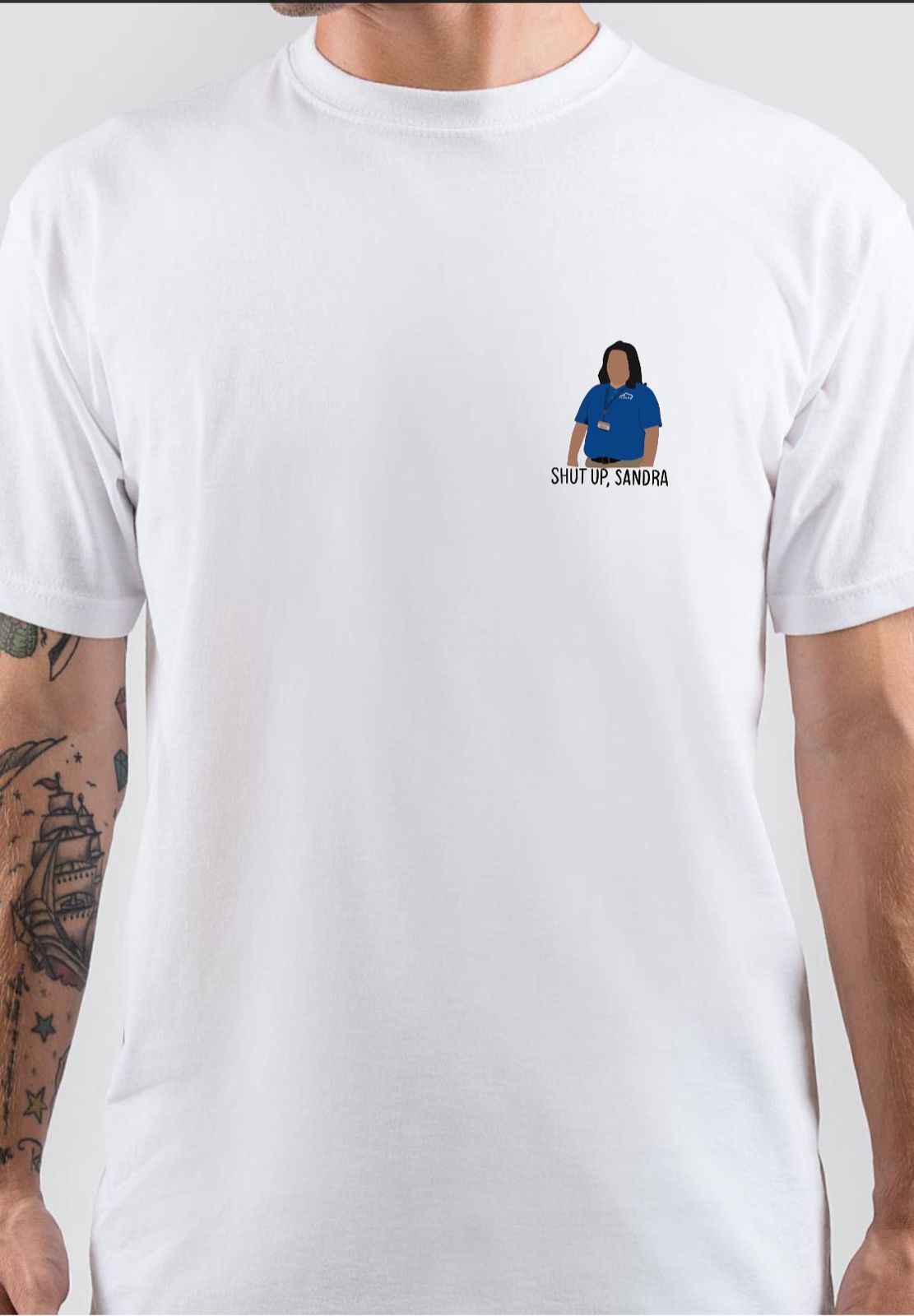 Superstore Dina Shut Up Sandra T-Shirt Hoodie, Sweatshirt | PureTeeCo.com