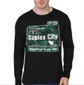 Suplex City Full Sleeve T-Shirt Hoodie, Sweatshirt | PureTeeCo.com