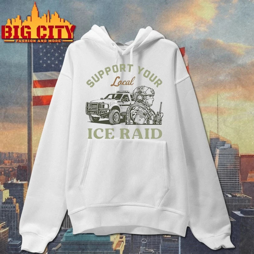 Support Your Local Ice Raid Customs Enforcement agency shirt