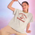 Sushi Rolls, Not Gender Roles" Women's Tee,Celebrating Feminism and Women's Rights, Baby Tee Shirt, Y2k Year 2000 Tee...