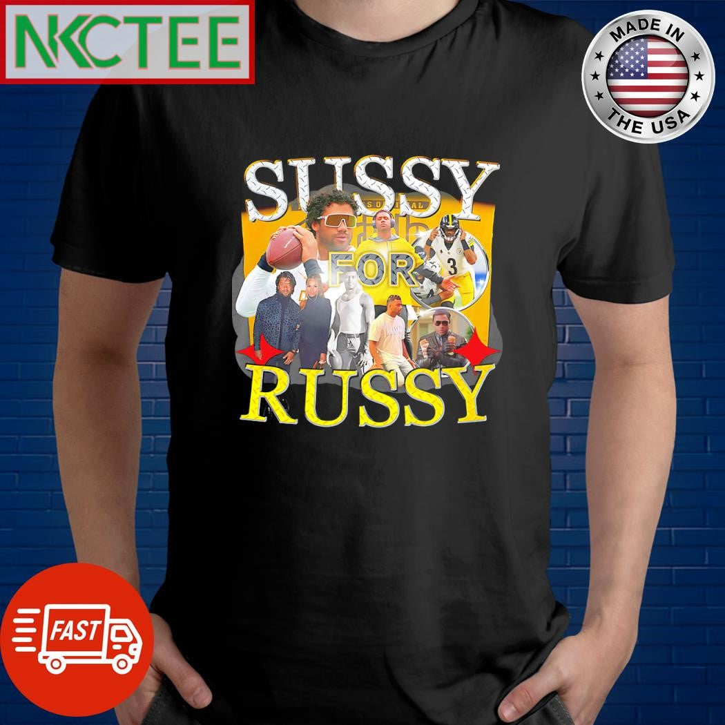 Sussy for Russy collage photo shirt