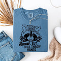Sweet But Will Throw Hands Graphic Tee Hoodie, Sweatshirt | PureTeeCo.com