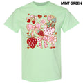 Sweet Strawberry Scene Gildan Short Sleeve T-Shirt 'NLB' Hoodie, Sweatshirt | PureTeeCo.com