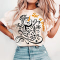 Swirly Snowman TShirt, Snowman Sweatshirt, Snowman Let it snow, Snowman Unisex Women's Top in 100% Cotton