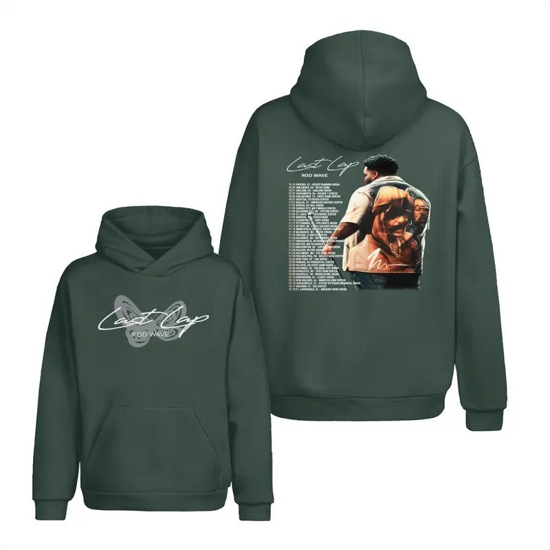 Rod Wave V6 Shirt Rod Wave Last Lap 2024 Tour Music 2 Sides Hoodie/Sweatshirt/T-Shirt, For Men, For Women
