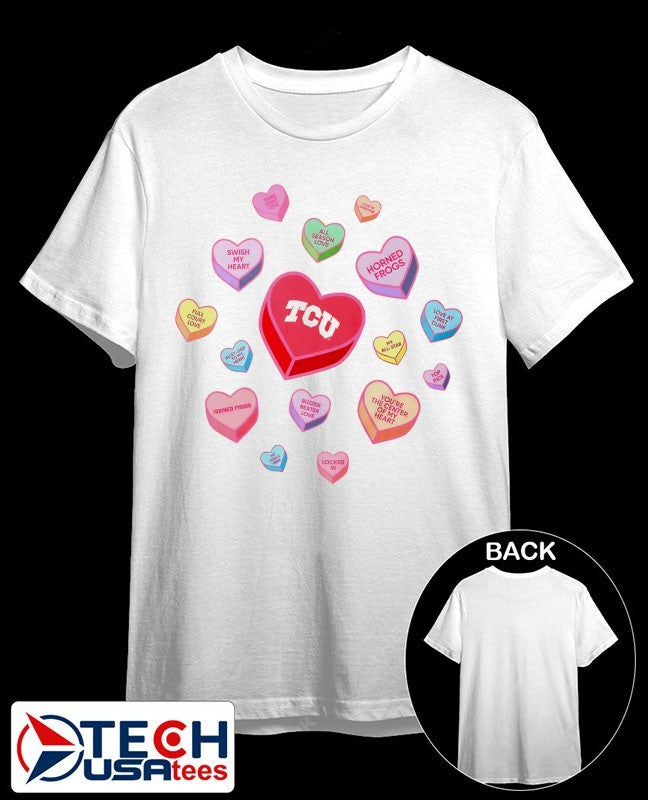 TCU Horned Frogs Sweet Talk Valentine’s Day shirt