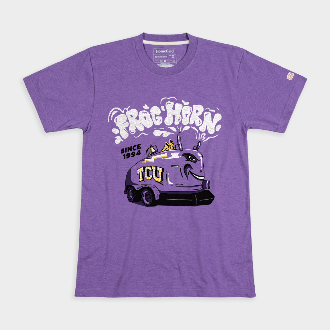 TCU Frog Horn T-Shirt Style001 Hoodie, Sweatshirt | PureTeeCo.com