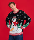 Men's Frisky Frosty Pump Ugly Christmas Sweater