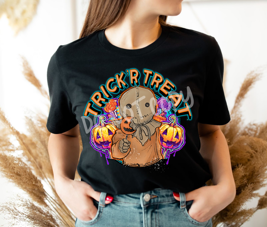 Trick'R Treat Tee Hoodie, Sweatshirt | PureTeeCo.com (Image 1)