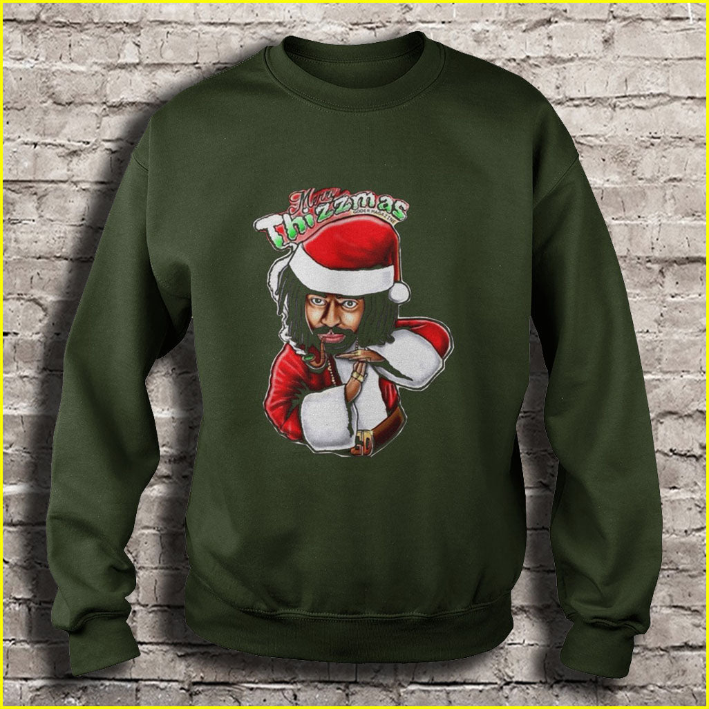 Merry Thizzmas Ugly Christmas Sweater