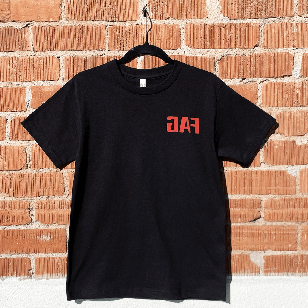 Performance F** Short Sleeve Black T-Shirt Hoodie, Sweatshirt | PureTeeCo.com (Image 3)