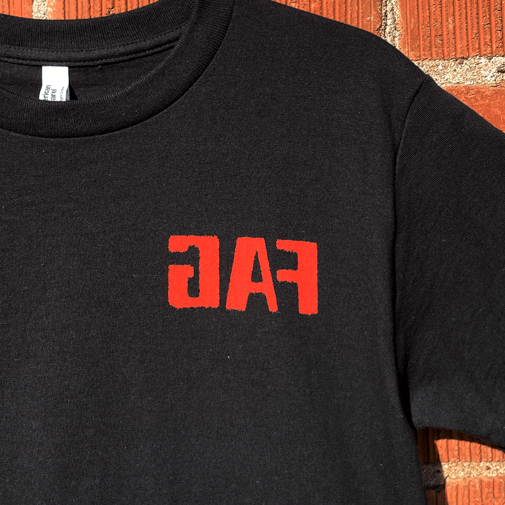 Performance F** Short Sleeve Black T-Shirt Hoodie, Sweatshirt | PureTeeCo.com (Image 2)