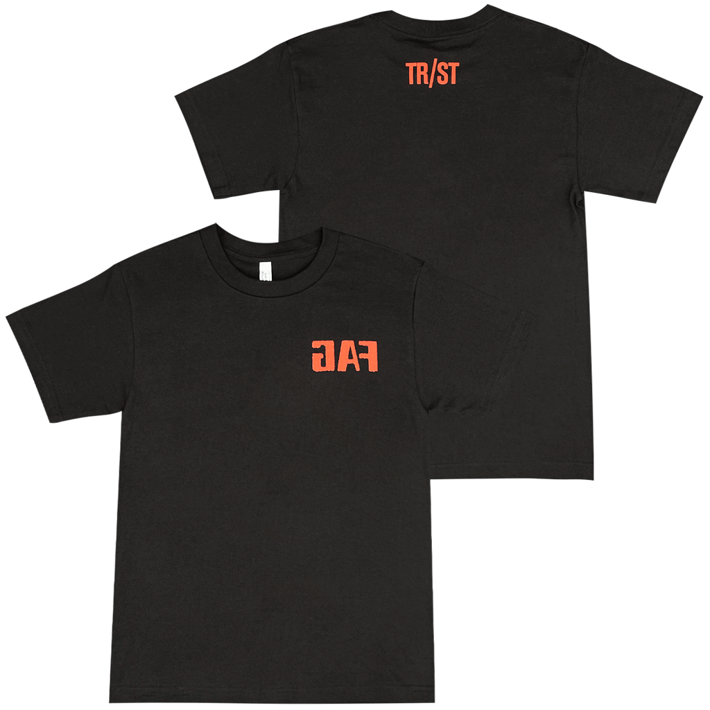 Performance F** Short Sleeve Black T-Shirt Hoodie, Sweatshirt | PureTeeCo.com (Image 1)