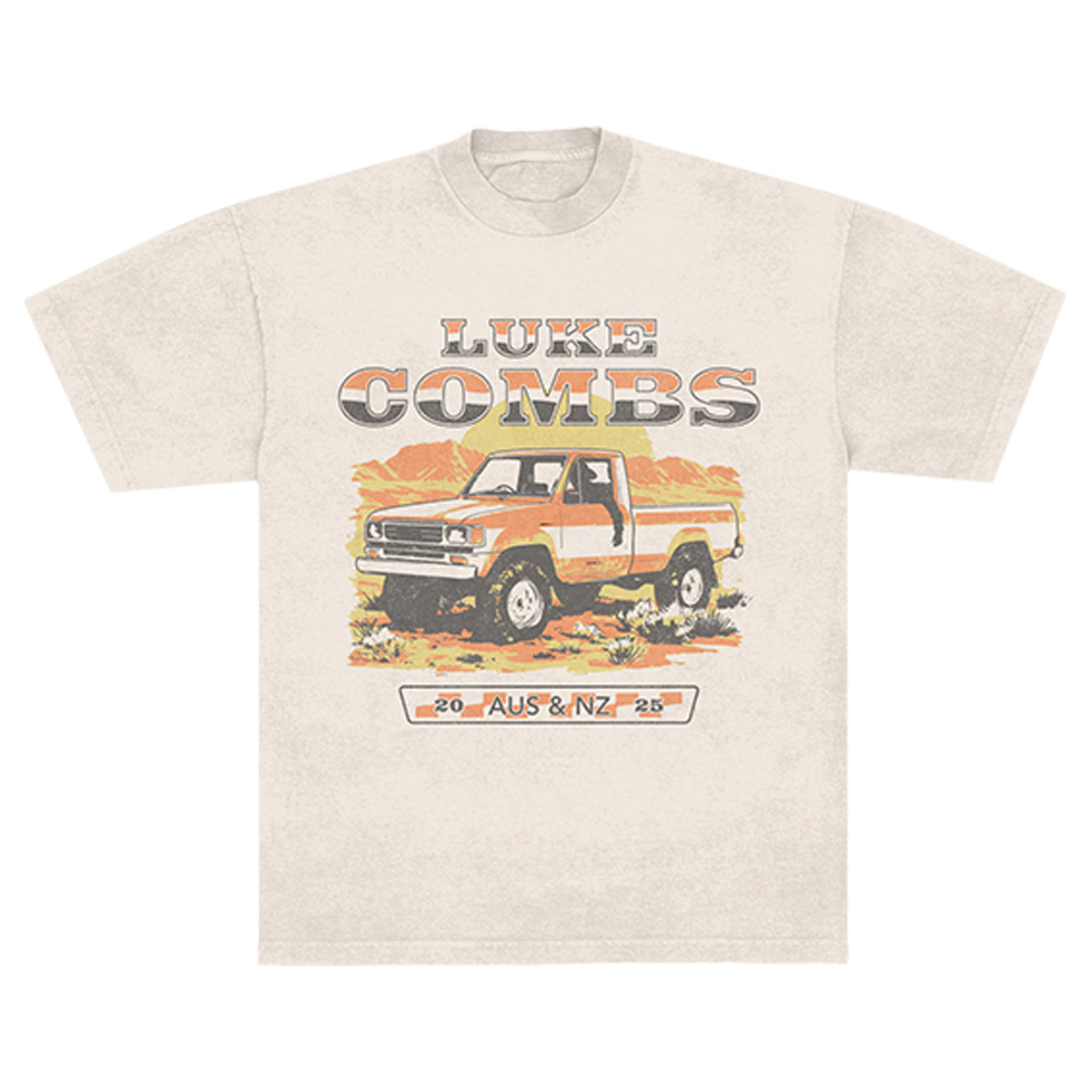Tour 2025 Truck Tee Hoodie, Sweatshirt | PureTeeCo.com (Image 1)