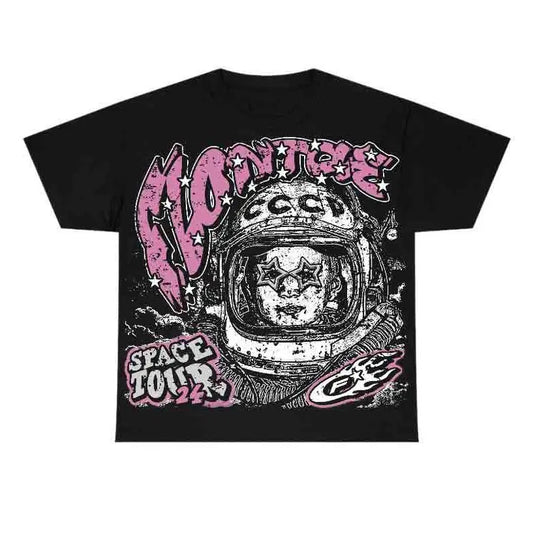 TShirts To Match Jordan Orchid 4s Flontae T-Shirt Get Around Graphic Shirt to Match Retro, 100% Cotton, Crew Neck, Slight Stretch, Breathable & Wear-Resistant, All-Season Short Sleeve Tee, Perfect for Outdoor & Daily Fashion