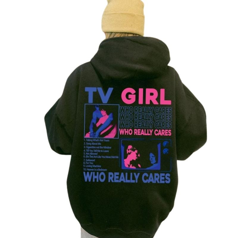TV Girl Shirt, TV Girl Who Really Cares Sweatshirt, TVGirl Artist Hoodie, Music Shirts, trending shirt | PureTeeCo.com