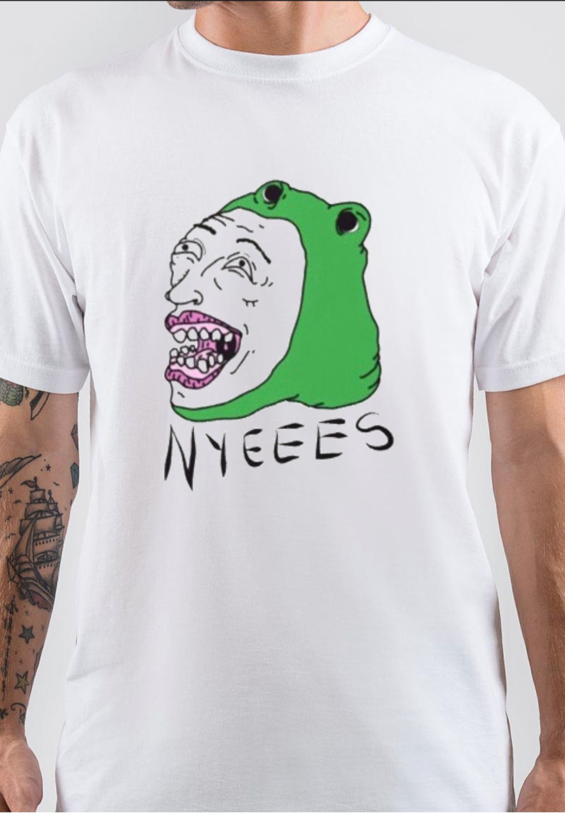 TVFilthyFrank Nyeees T-Shirt Hoodie, Sweatshirt | PureTeeCo.com