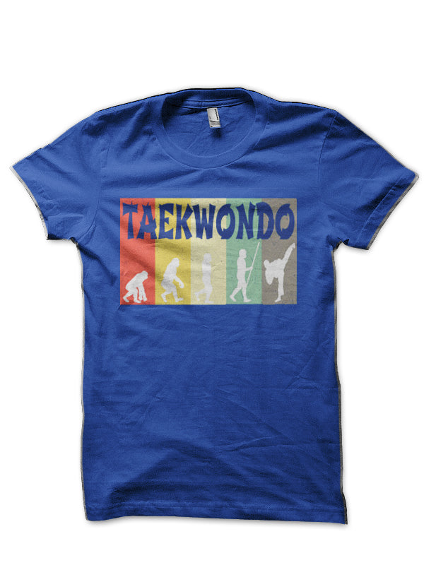 Funny Vintage Martial Arts Evolution TaeKwonDo T-Shirt Hoodie, Sweatshirt | PureTeeCo.com