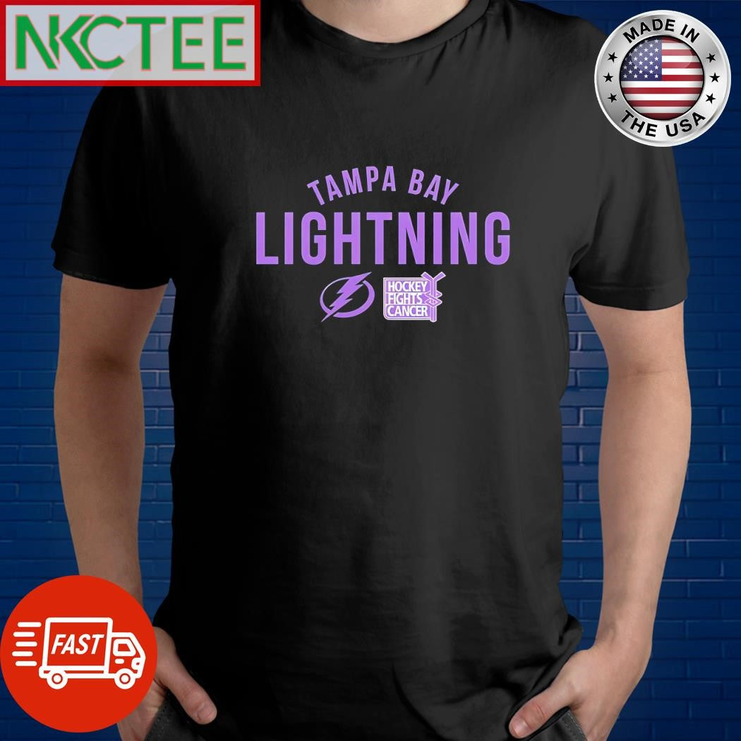 Tampa Bay Lightning hockey fights cancer shirt