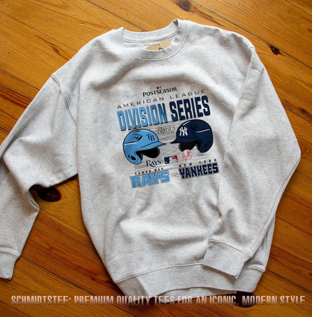 Tampa Bay Rays Vs New York Yankees 2026 AL Division Series Matchup helmet shirt