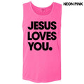 Tank Top - Jesus Loves You Comfort Colors Tank Top T-Shirts, Hoodie, Sweatshirt | PureTeeCo.com