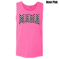 Tank Top - Mama Black Checker Comfort Colors Tank Top 'NLB' T-Shirts, Hoodie, Sweatshirt | PureTeeCo.com