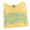 Tank Top - Mint Sunkissed PUFF Comfort Colors Tank Top T-Shirts, Hoodie, Sweatshirt | PureTeeCo.com