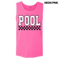 Tank Top - Pool Varsity Checkered Comfort Colors Tank Top 'NLB' T-Shirts, Hoodie, Sweatshirt | PureTeeCo.com