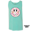 Tank Top - Smiles On Smiles Happy Face Comfort Colors Tank Top 'NLB' T-Shirts, Hoodie, Sweatshirt | PureTeeCo.com