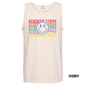 Tank Top - Stacked Summer Vibes Comfort Colors Tank Top 'NLB' T-Shirts, Hoodie, Sweatshirt | PureTeeCo.com