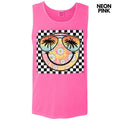 Tank Top - Summer Sunglasses Happy Face Comfort Colors Tank Top 'NLB' T-Shirts, Hoodie, Sweatshirt | PureTeeCo.com