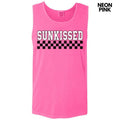 Tank Top - Sunkissed Varsity Checkered Comfort Colors Tank Top 'NLB' T-Shirts, Hoodie, Sweatshirt | PureTeeCo.com