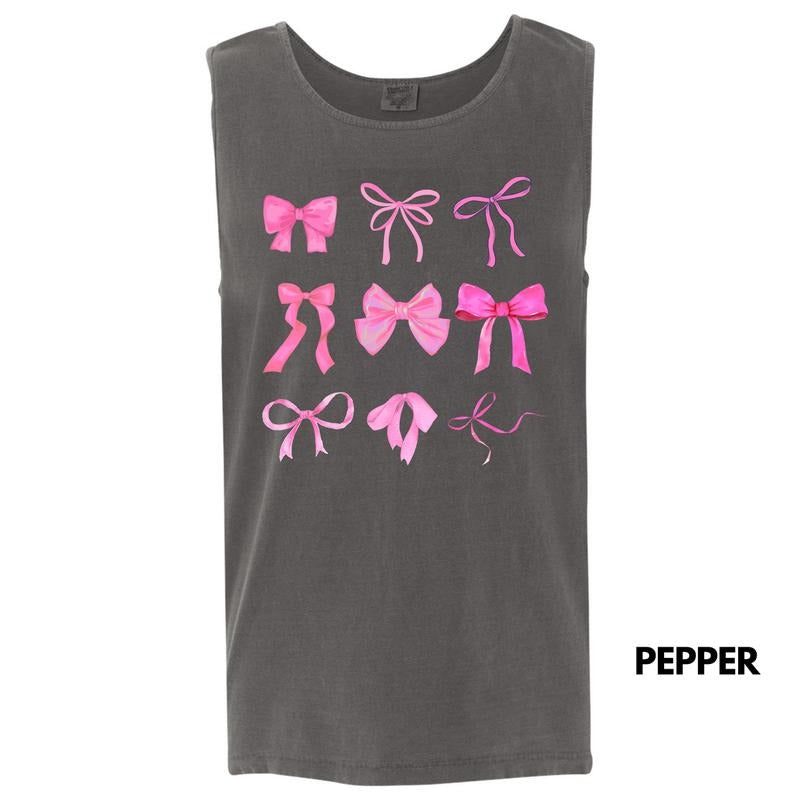Tank Top - The Bow Girl Comfort Colors Tank Top 'NLB' T-Shirts, Hoodie, Sweatshirt | PureTeeCo.com