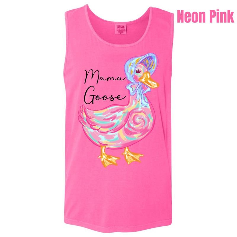 Tank Top -Swirl Mama Goose Comfort Colors Tank Top 'NLB' T-Shirts, Hoodie, Sweatshirt | PureTeeCo.com